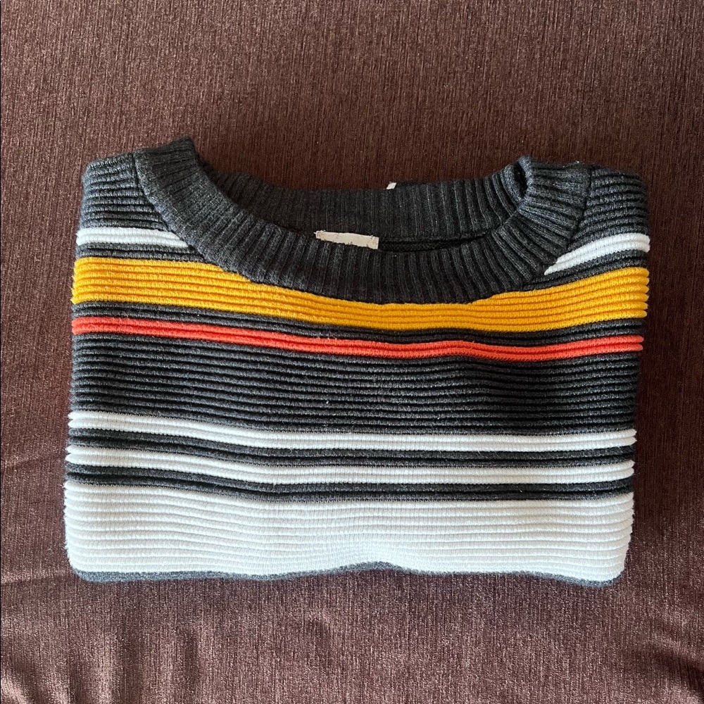 Hem&Thread Multicolored Striped Sweater - Picture 5 of 6